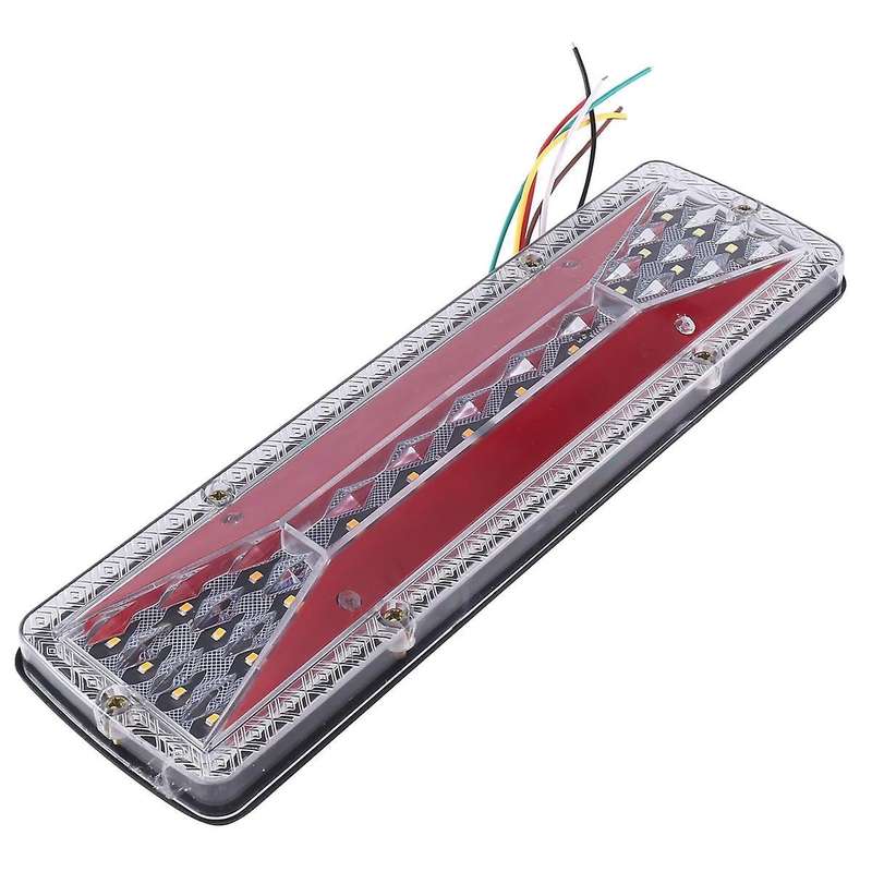 2pcs Car Led Tail Light Rear Fog Light Reverse Light Indicator Light Led Car Lights Auto Supplies