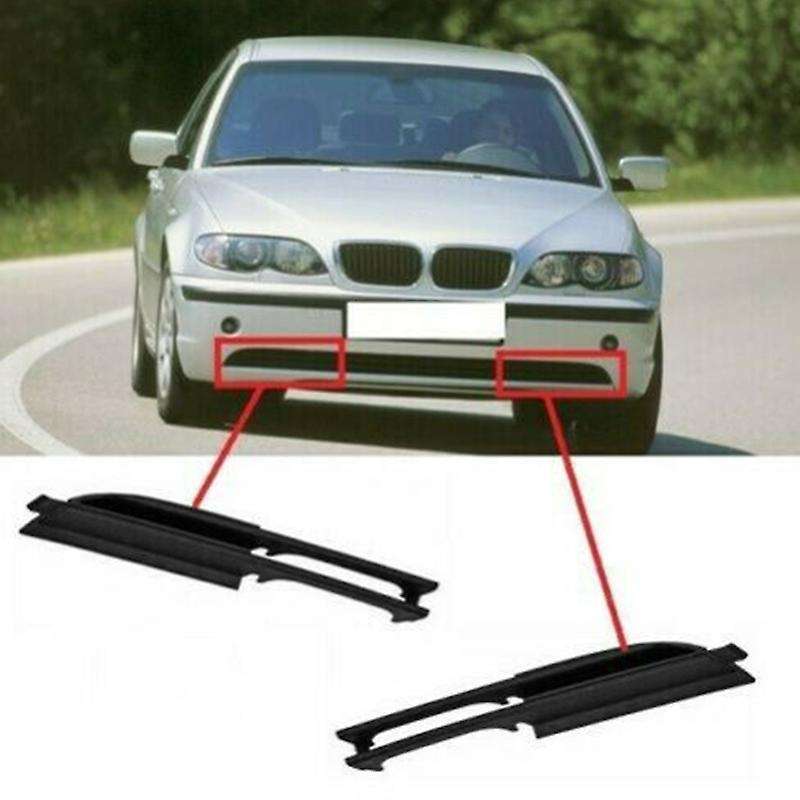 2Pcs Car LH & RH Bumper Grille for E46 330I 320I 325I 325Xi 2002-2005 51117032614 51117032613