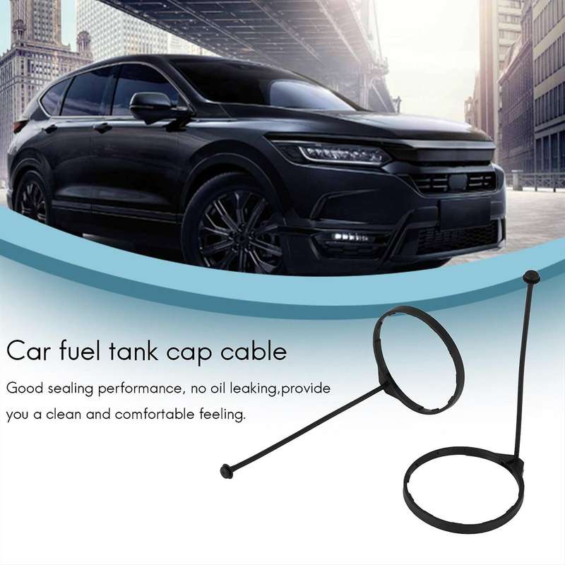 2Pcs Car Oil Fuel Cap Tank Cover Line Ring Petrol for Accord Jazz City Odyssey for