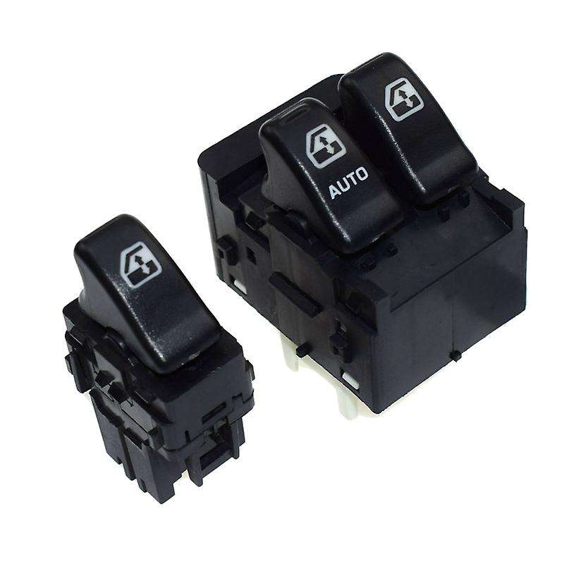 2Pcs Car Power Window Master Passenger Switch for Venture 2000-2005 19244642 10387305