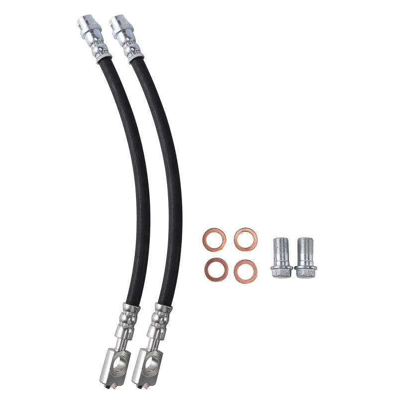 2Pcs Car Rear Axle Brake Hose Brake Line for A4 B6 B7 Car Accessories 8E0611775H 8E061177N