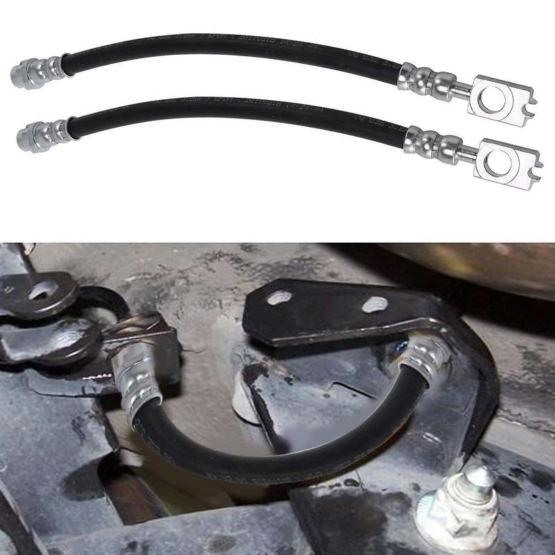 2Pcs Car Rear Axle Brake Hose Brake Line for A4 B6 B7 Car Accessories 8E0611775H 8E061177N