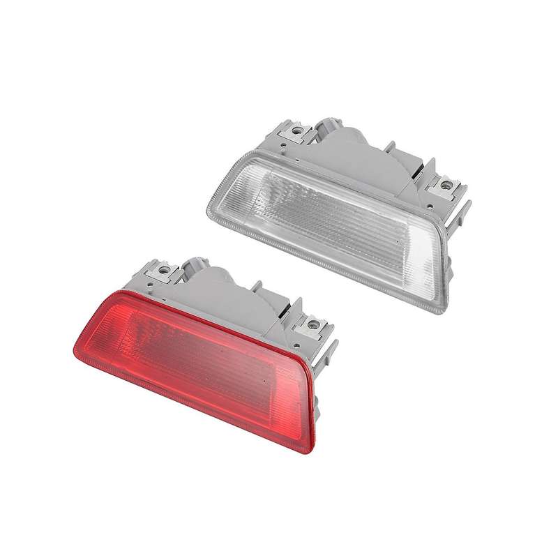 2Pcs Car Rear Bumper Fog Light Reversing Parking Light for 2009-2013 Red White