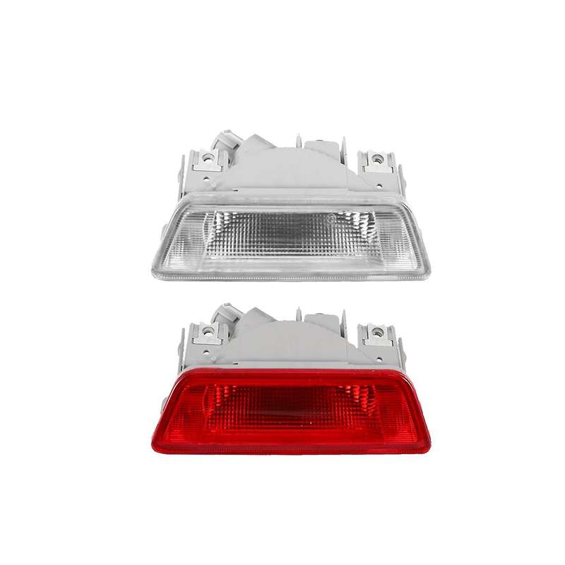 2Pcs Car Rear Bumper Fog Light Reversing Parking Light for 2009-2013 Red White