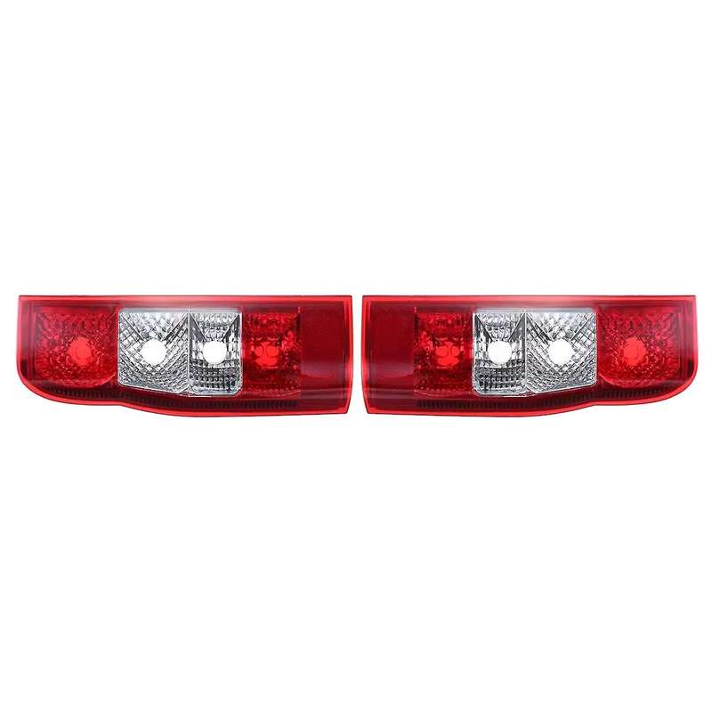 2pcs Car Rear Bumper Reflector Rear Tail Lamp Brake Light for Transit Mk7 2006 - 2014 Panel Van