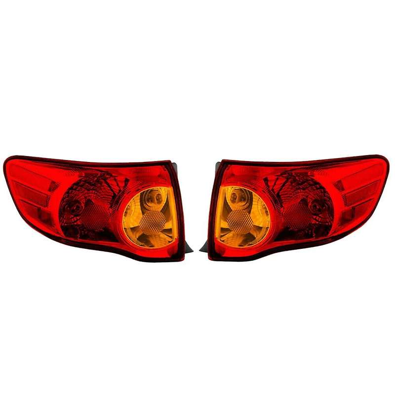 2Pcs Car Rear Brake Light Outer Side Tail Light for 2008 2009 2010 8155002460