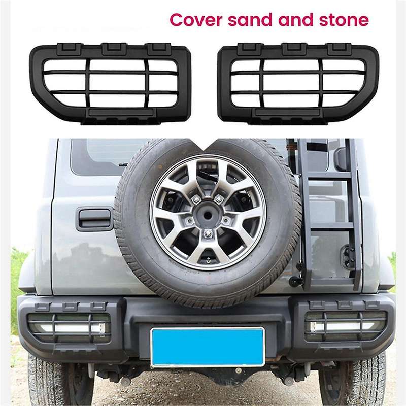 2Pcs Car Rear Fog Light Cover Accessories for Jimny JB64 JB74W 2019-2023 Rear Taillight Protective