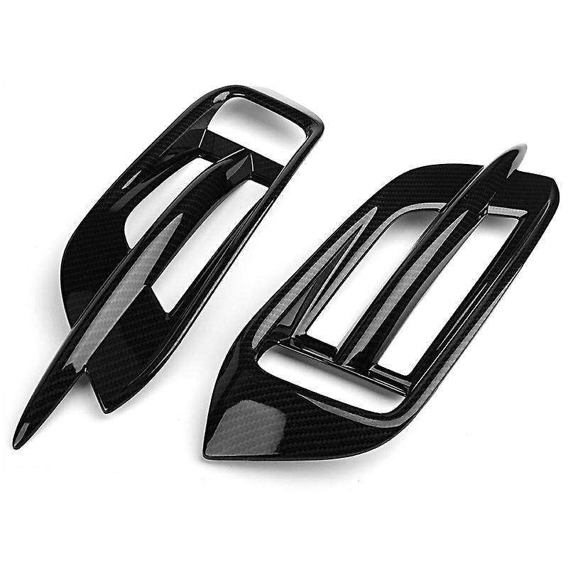 2Pcs Car Rear Fog Lamp Cover Rear Fog Lamp Decorative Frame for 10 Generation 2016-2019