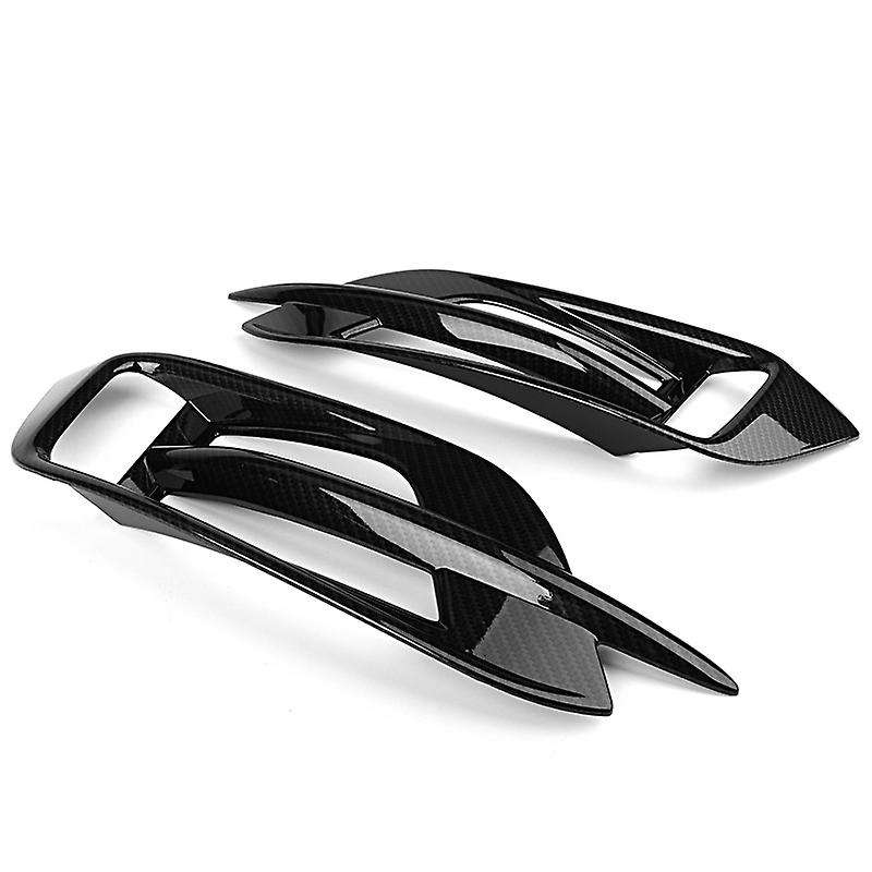 2Pcs Car Rear Fog Lamp Cover Rear Fog Lamp Decorative Frame for 10 Generation 2016-2019