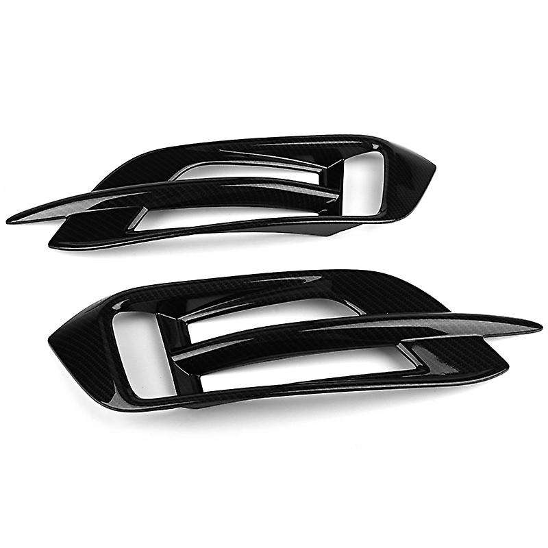 2Pcs Car Rear Fog Lamp Cover Rear Fog Lamp Decorative Frame for 10 Generation 2016-2019
