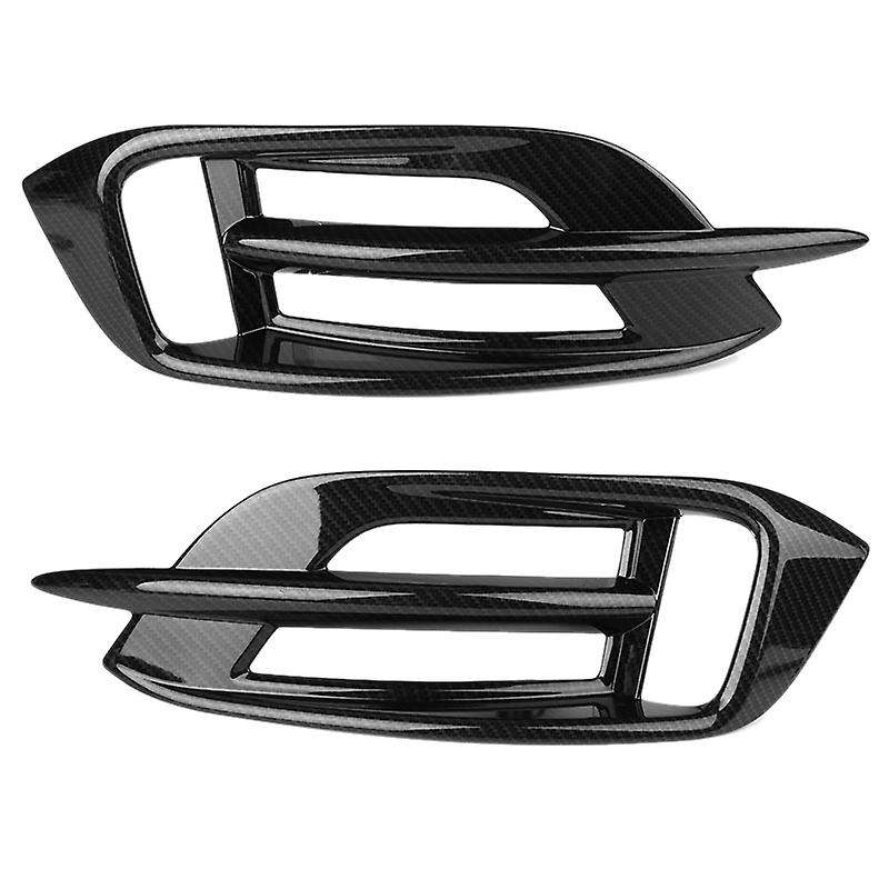 2Pcs Car Rear Fog Lamp Cover Rear Fog Lamp Decorative Frame for 10 Generation 2016-2019
