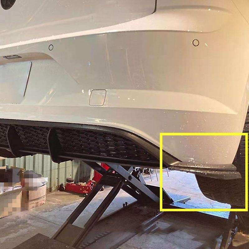 2Pcs Car Rear Bumper Spoiler Splitters Diffuser for Golf - 18-19