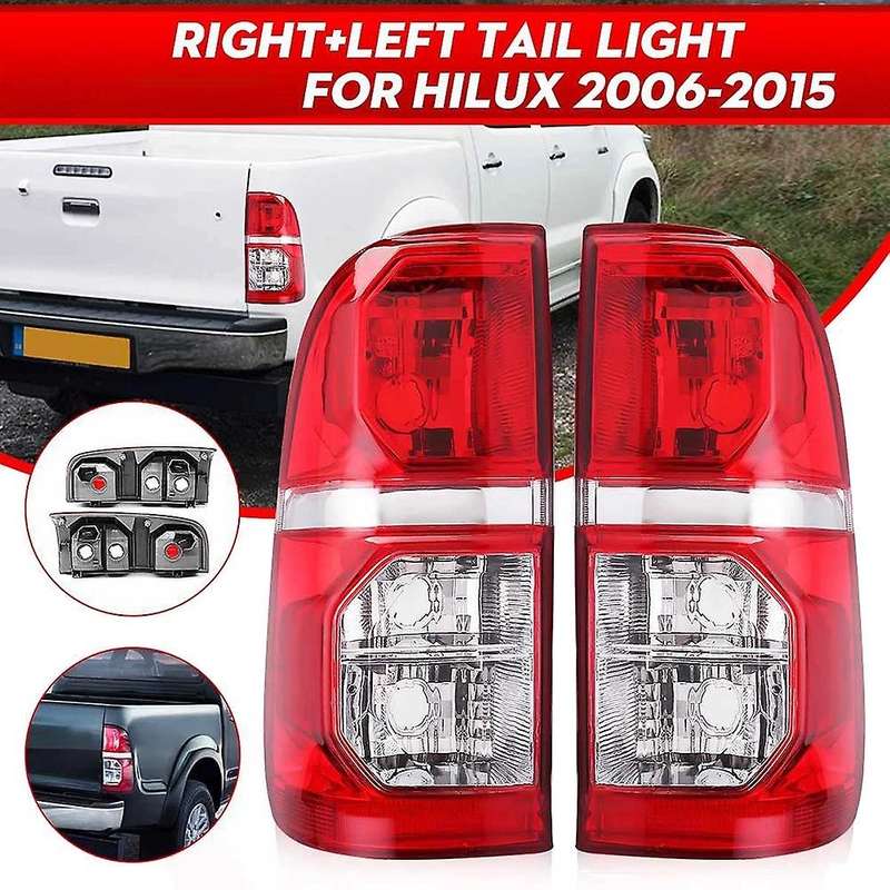 2pcs Car Rear Taillight Brake Lamp Tail Lamp without Bulb for 2005 - 2015