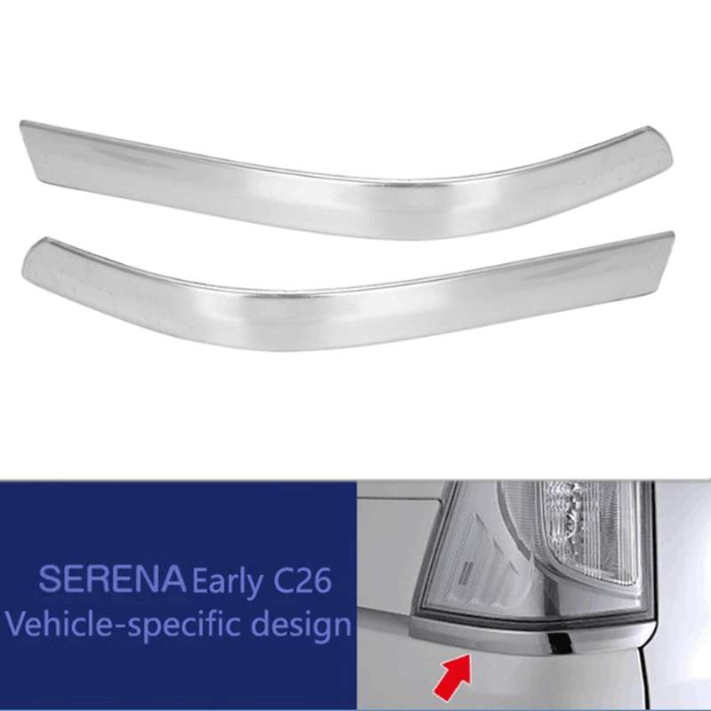 2Pcs Car Rear Tail Light Trim for C26 ABS Auto Stickers Decorative Accessories