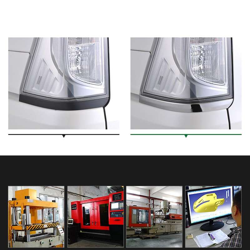 2Pcs Car Rear Tail Light Trim for C26 ABS Auto Stickers Decorative Accessories