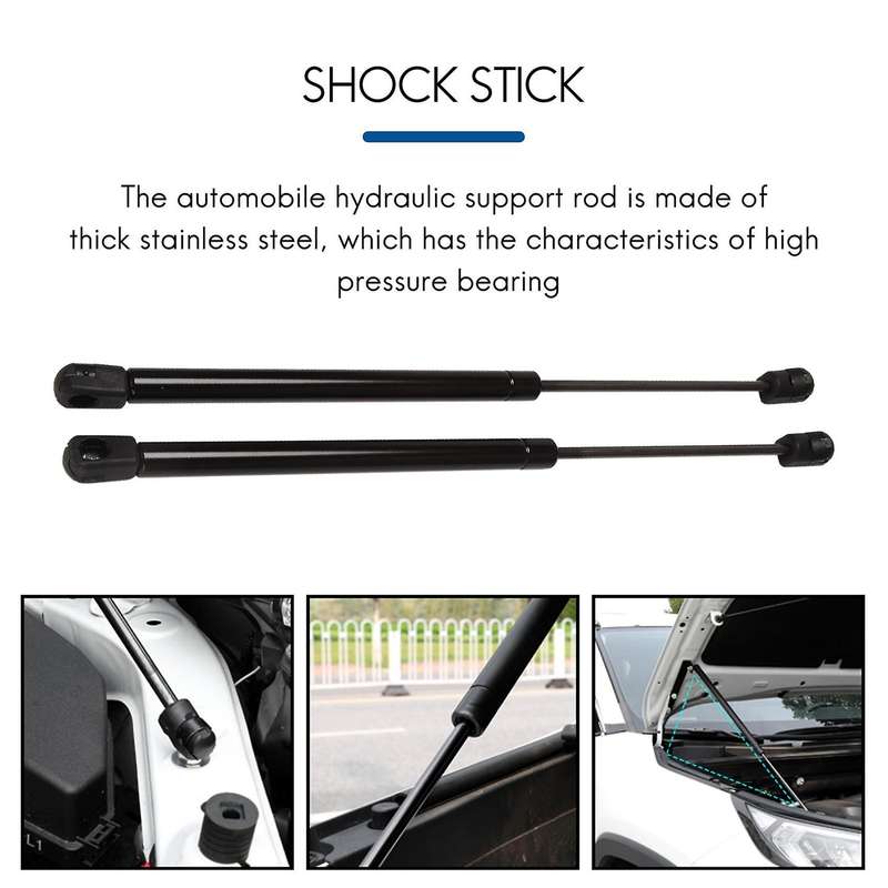 2Pcs Car Rear Window Glass Gas Spring Shock Lift Strut Struts Support Bar Rod for 2005 - 2012