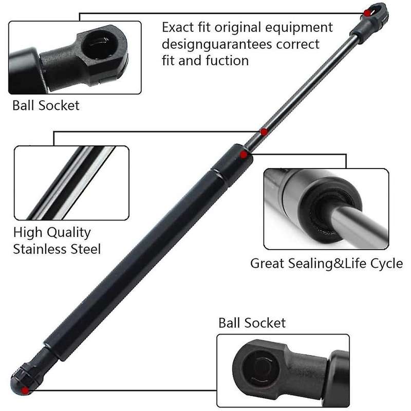 2Pcs Car Rear Trunk Lift Supports Gas Struts Shocks for WISH MPV AVENSIS Estate 2003-2016 351097 68