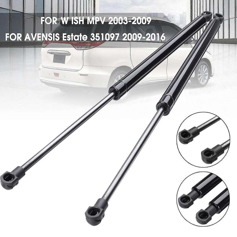 2Pcs Car Rear Trunk Lift Supports Gas Struts Shocks for WISH MPV AVENSIS Estate 2003-2016 351097 68