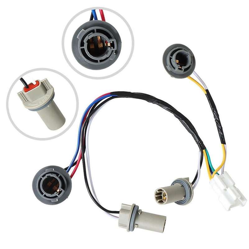 2PCS Car Rear Taillight Lamp Socket & Wiring Harness for 2011-2014 92450-3Q000