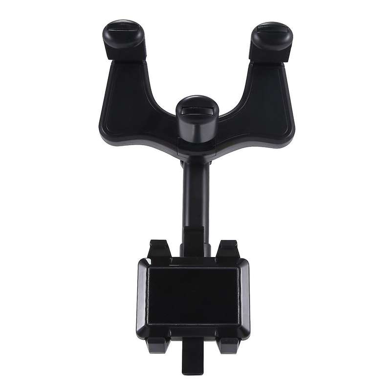 2Pcs Car Rearview Mirror Bracket Cell Phone Bracket Three Claws AR Navigation Car Multi-Function 360