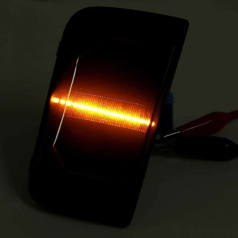 2Pcs Car Rearview Mirror Indicator Light Side Mirror Signal Lamp for Ducato Boxer Relay