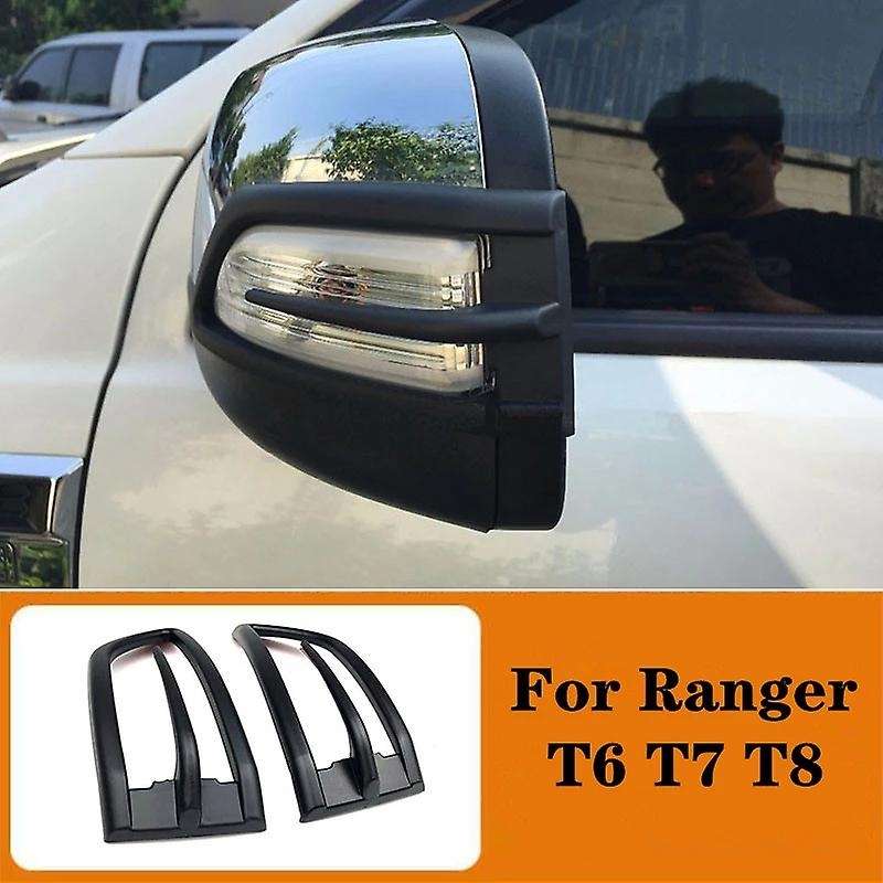 2Pcs Car Rearview Mirror Light Turn Signal Lamp Side Mirror Light Cover Trim for T6 T7 T8 2012-2019