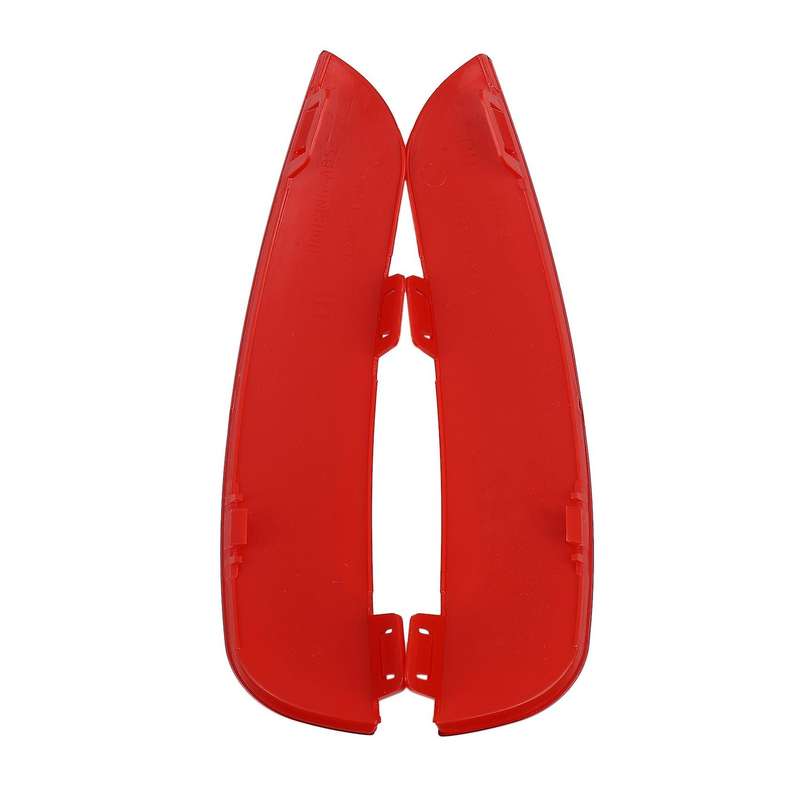 2Pcs Car Red Rear Bumper Left Right Reflector Lamp Light Lens for S40 V50 2008-2015 30763345 3076334