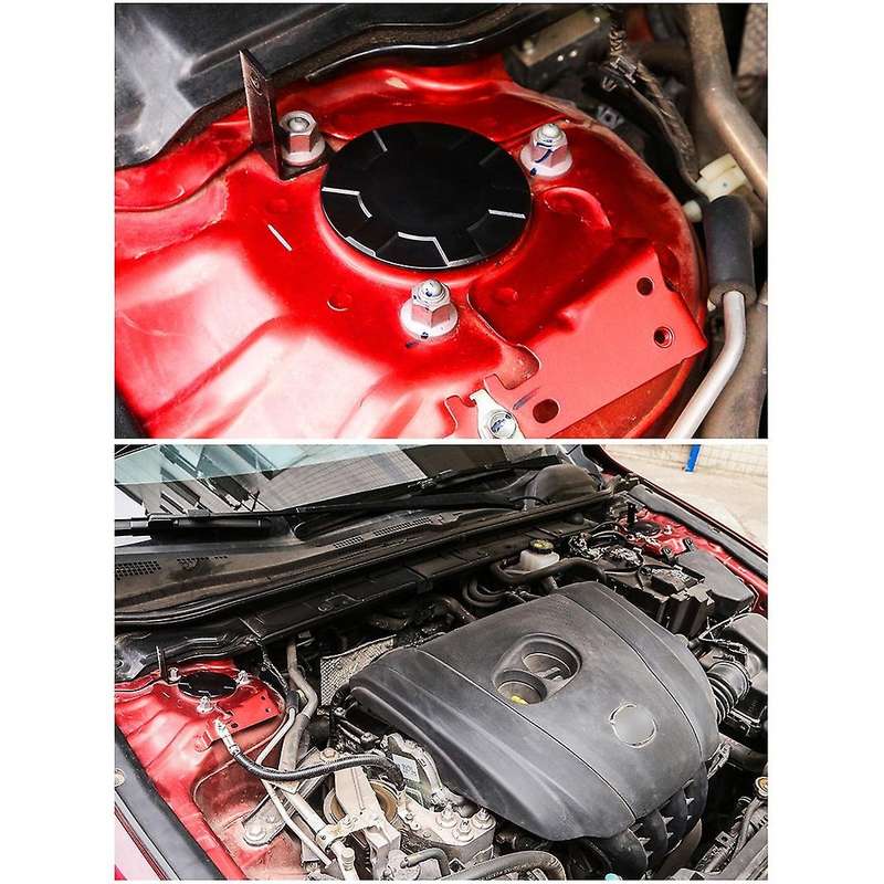 2Pcs Car Screw Protective Cover Dust Cover Decoration Protection Cover for 3 Axela -30 2020 2021