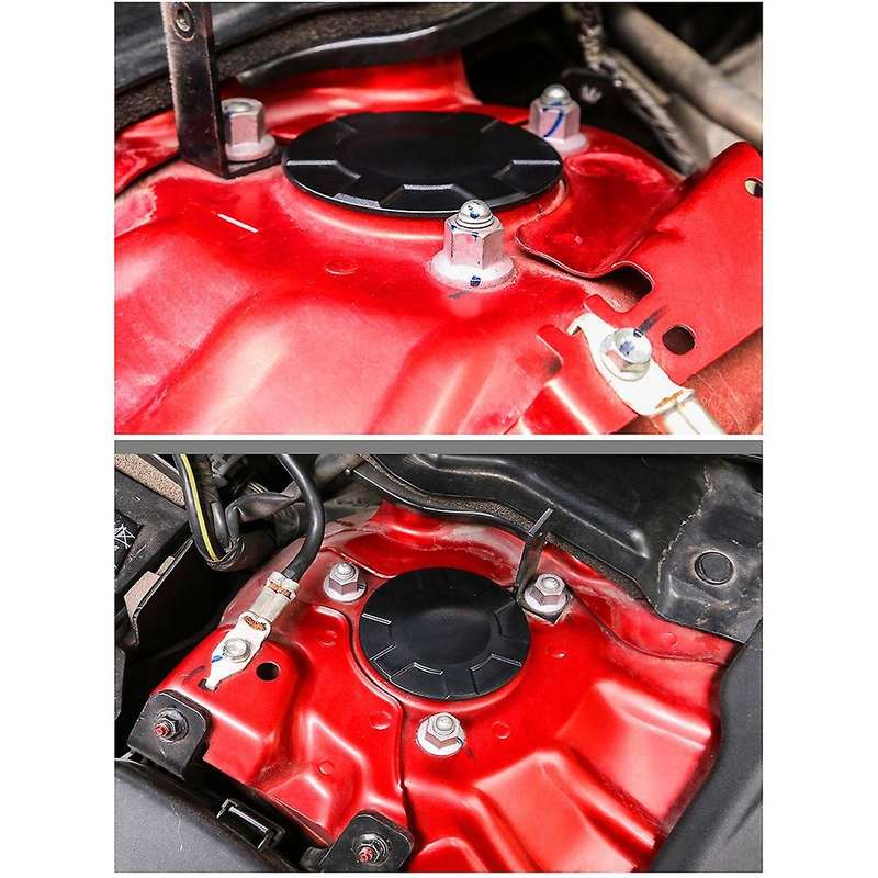 2Pcs Car Screw Protective Cover Dust Cover Decoration Protection Cover for 3 Axela -30 2020 2021