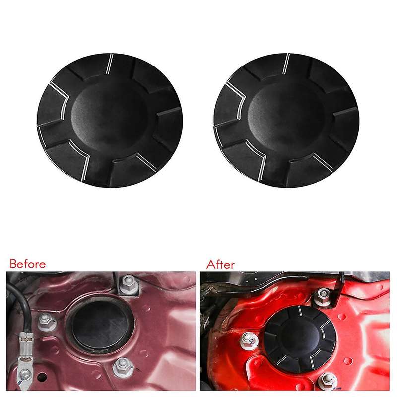 2Pcs Car Screw Protective Cover Dust Cover Decoration Protection Cover for 3 Axela -30 2020 2021