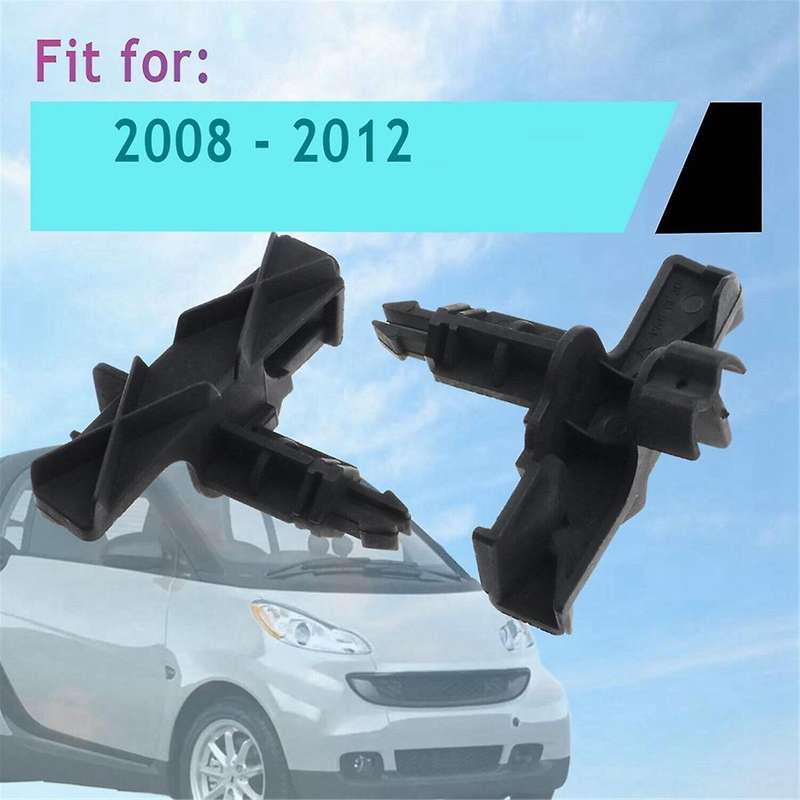2PCS Car Right & Left Front Hood Locking Lower Lock Fit for 2008 - 2012 4517570301C22A, 4517570401C2