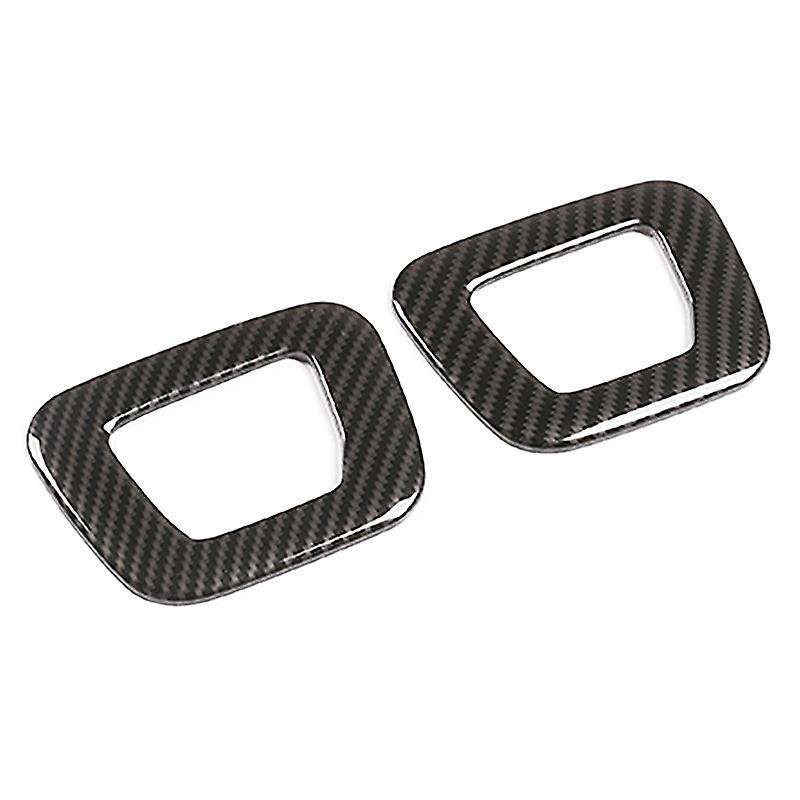 2Pcs Car Roof Hooks Frame Cover Trim ABS Carbon Fiber for G Class W463 2019 2020 Accessories