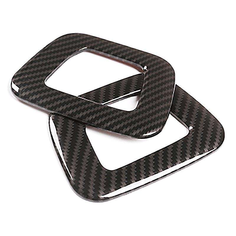 2Pcs Car Roof Hooks Frame Cover Trim ABS Carbon Fiber for G Class W463 2019 2020 Accessories
