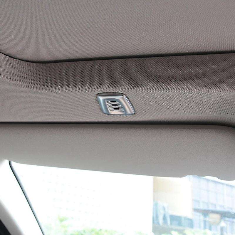 2Pcs Car Roof Microphone Cover Trim ABS for  X1 E84 F48 X3 F25 X5 X6 F15 G05 GT G30 G11 G12 F20 X2 F
