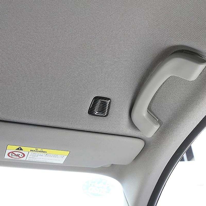 2Pcs Car Roof Microphone Cover Trim ABS for  X1 E84 F48 X3 F25 X5 X6 F15 G05 GT G30 G11 G12 F20 X2 F