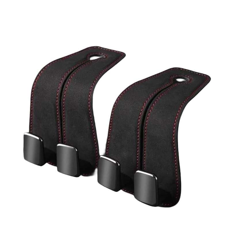 2pcs Car Seat Back Double Hook Customized Seat Back Hook for Car Vehicle Accessories Interior Metal