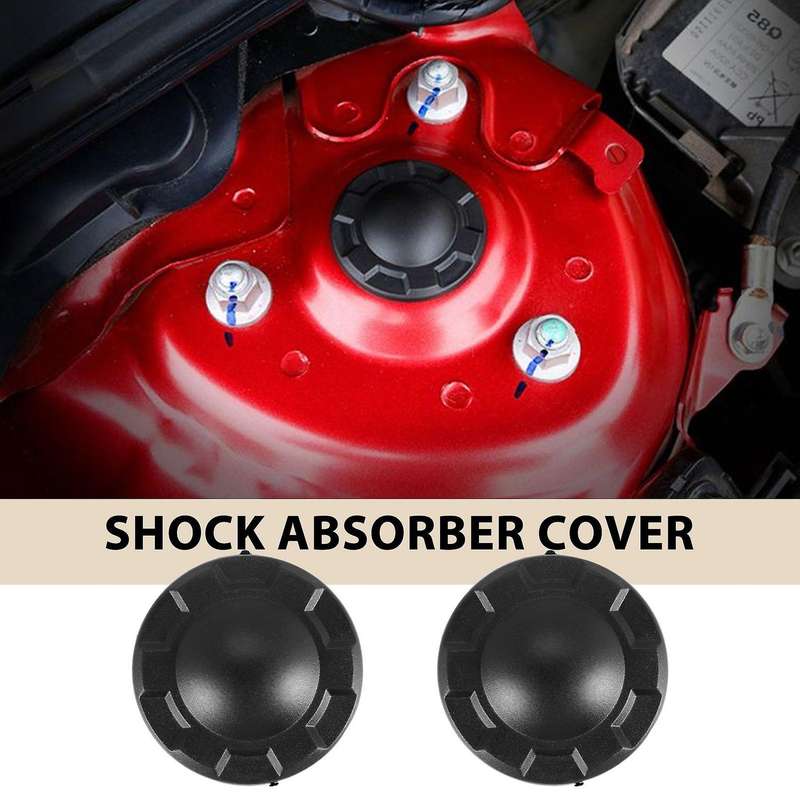2PCS Car Shock Absorber Trim Protection Cover Waterproof Dustproof Cap Compatible 3 -5 -4 -8 Accesso