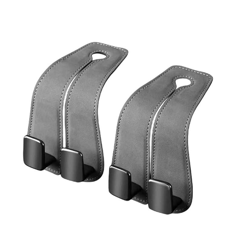2pcs Car Seat Back Double Hook Customized Seat Back Hook for Car Vehicle Accessories Interior Metal