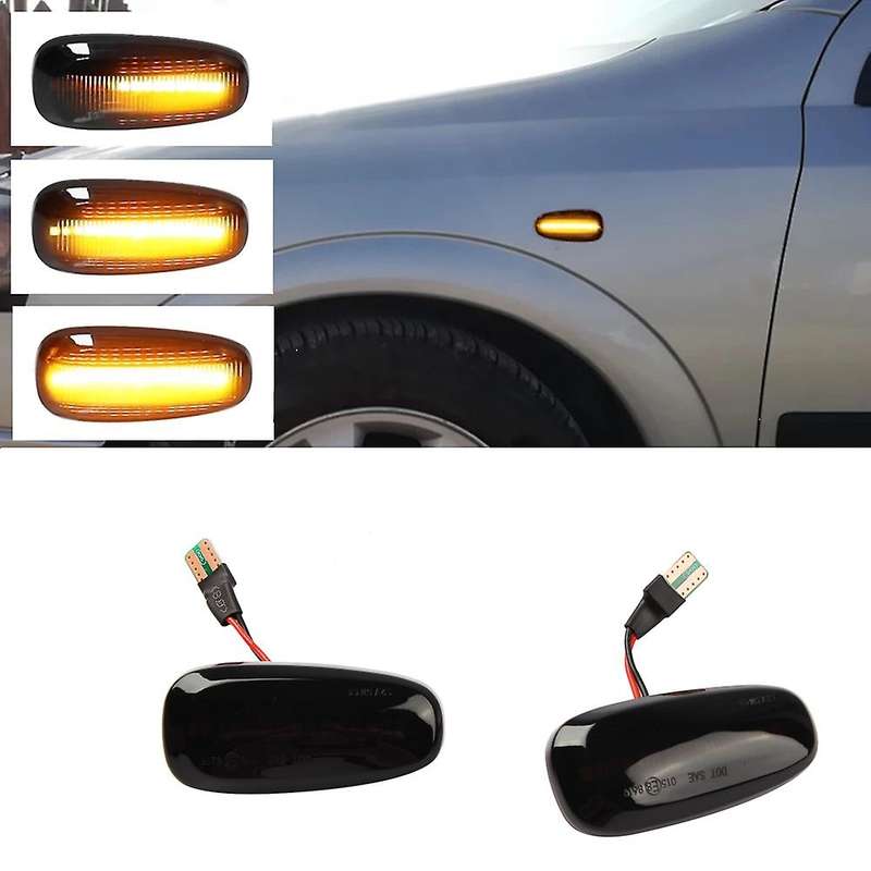 2pcs Car Side Light Led Turn Signal Indicator Lamp for Opel Zafira A 99-05 G 98-09