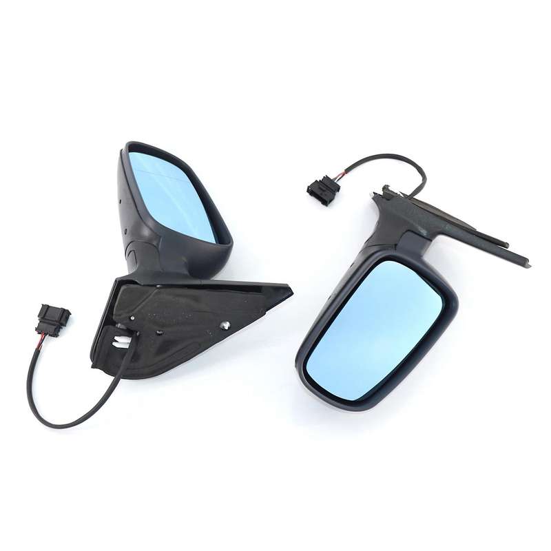 2pcs Car Side Door Power Rear Mirror Assembly for -- Mk4 Golf 4 1j1857507d 1j1857508d