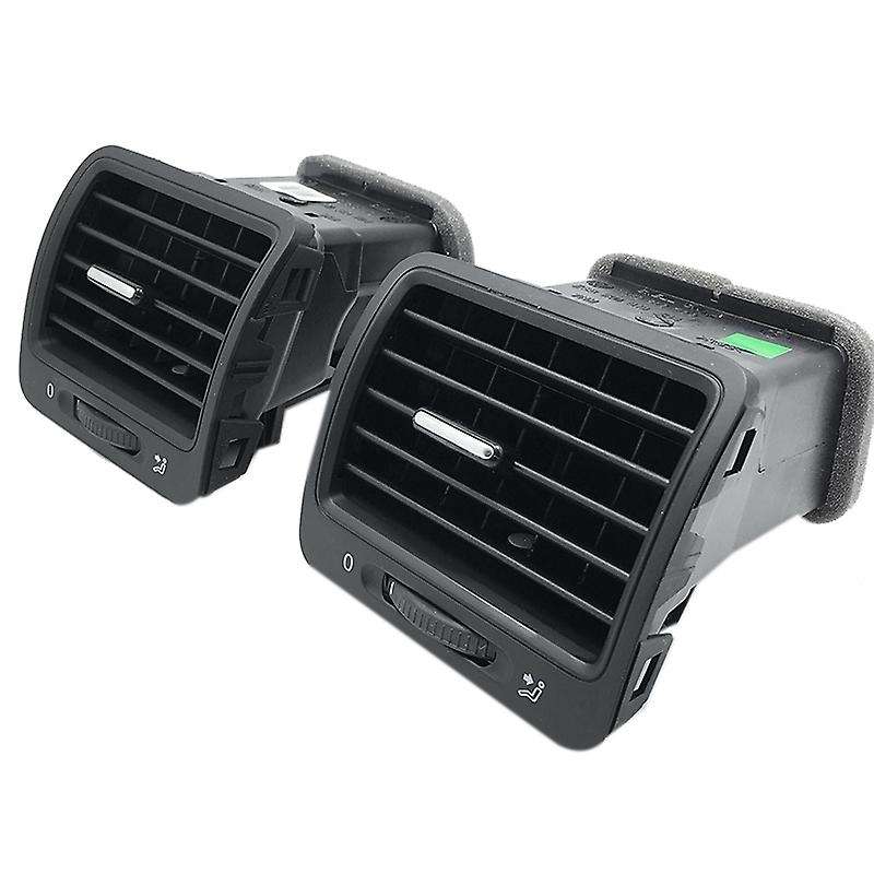 2Pcs Car Side Air Conditioning Outlet Vent for Golf 5 MK5 Rabbit 1K0 819 704 1K0819703