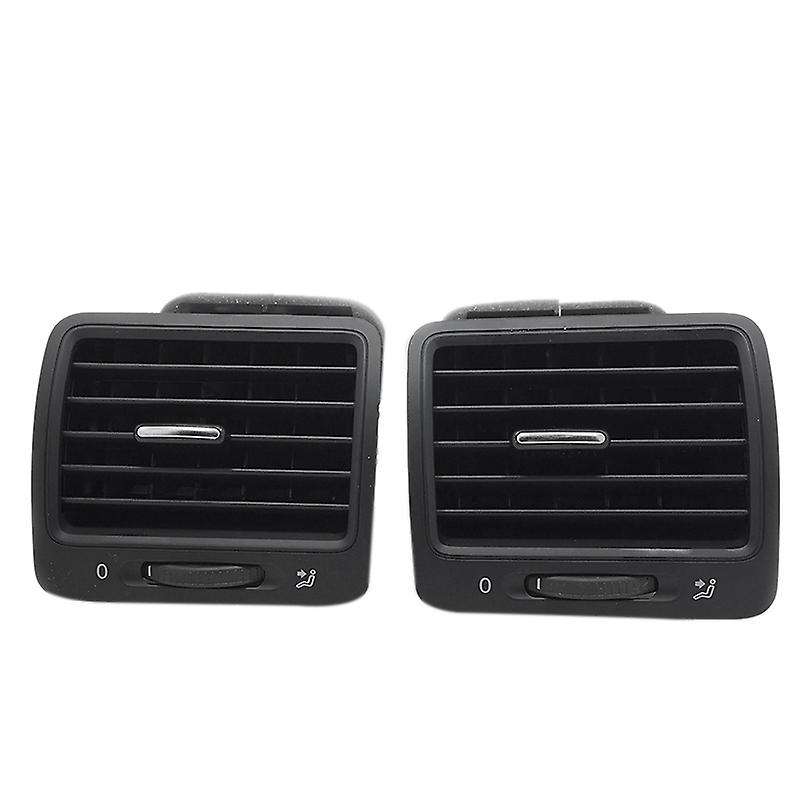 2Pcs Car Side Air Conditioning Outlet Vent for Golf 5 MK5 Rabbit 1K0 819 704 1K0819703