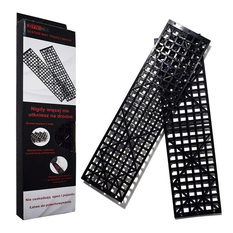 2pcs Car Snow Mud Off Plate Tire Traction Foldable Skid Plate Nonslip Mat Sand Snow Chain Wheel Ant