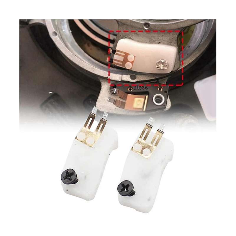 2pcs Car Steering Column Switch Angle Sensor Contact Brush Repair Kit for 7 Series E60 E65 E66