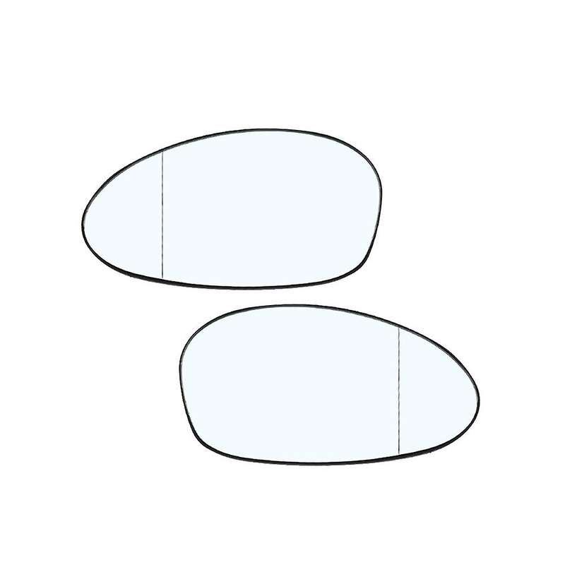 2pcs Car Side Rearview Mirror Heated Anti-fog Defrosting Glass for E92 E91 E93 E90 E87 E88 E82 E81