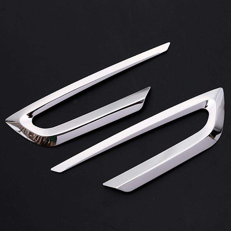 2PCS Car Stickers for Raize A200A/210A Stainless Steel Rear Reflector Garnish Protectors Cover Trim