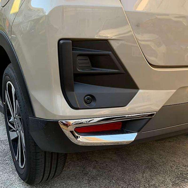 2PCS Car Stickers for Raize A200A/210A Stainless Steel Rear Reflector Garnish Protectors Cover Trim