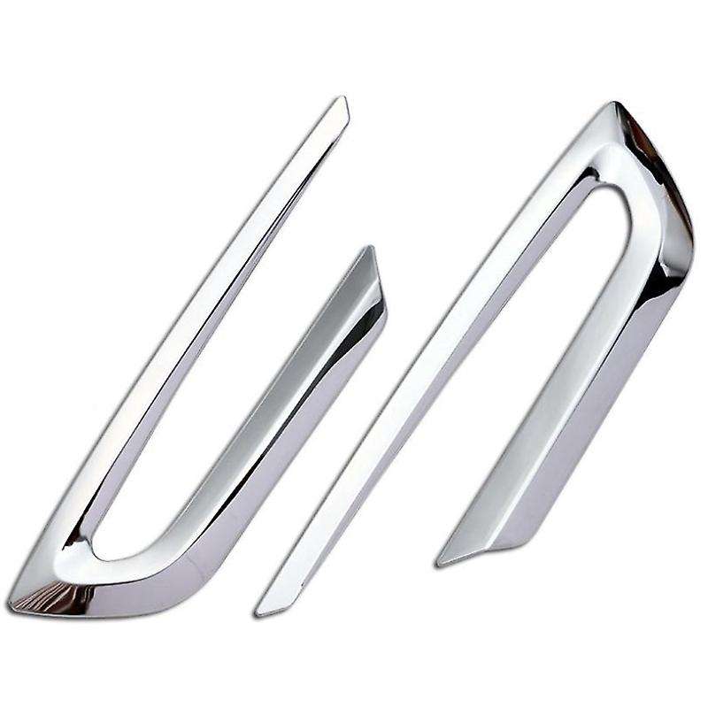 2PCS Car Stickers for Raize A200A/210A Stainless Steel Rear Reflector Garnish Protectors Cover Trim