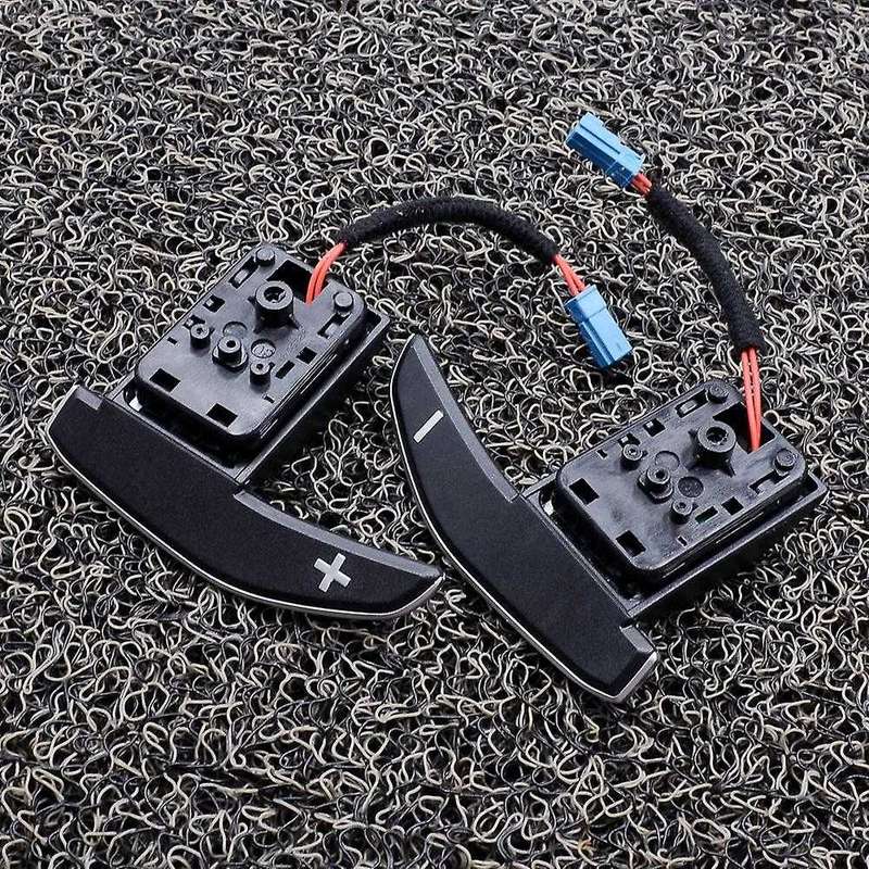 2PCS Car Steering Wheel Shift Paddle Modified Aluminum Alloy Paddle for - 5/6/7 Series M5 M6 F06 F10