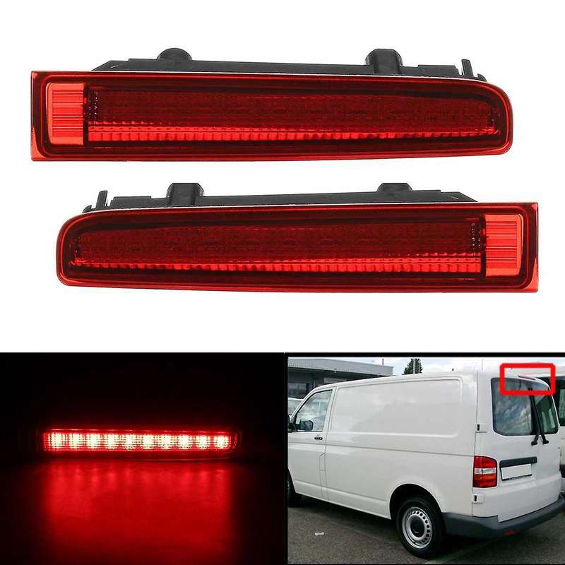 2Pcs Car Third High Brake Light Barn Door Rear Brake Light High Mount Stop Lamp for  T5 T6 for 2003